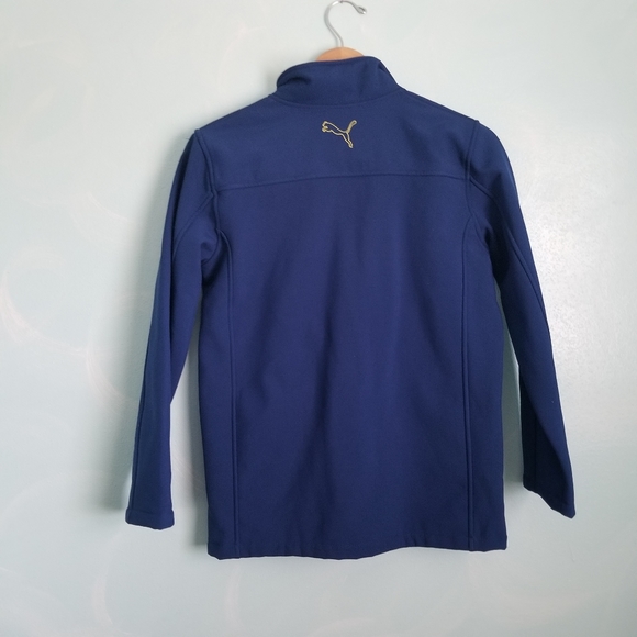 Puma zip up jacket Boys Large - Picture 3 of 6